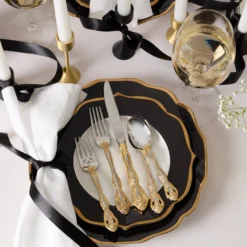 Golden Michelangelo 20-Piece Flatware Set