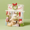 Grinch Stealing Stockings Figurine