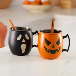 Halloween Moscow Mule Mugs, Set of 2