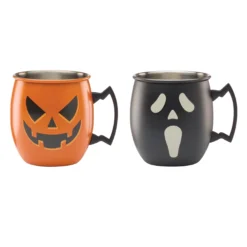 Halloween Moscow Mule Mugs, Set of 2