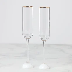 Happily Ever After Toasting Flutes, Set of 2