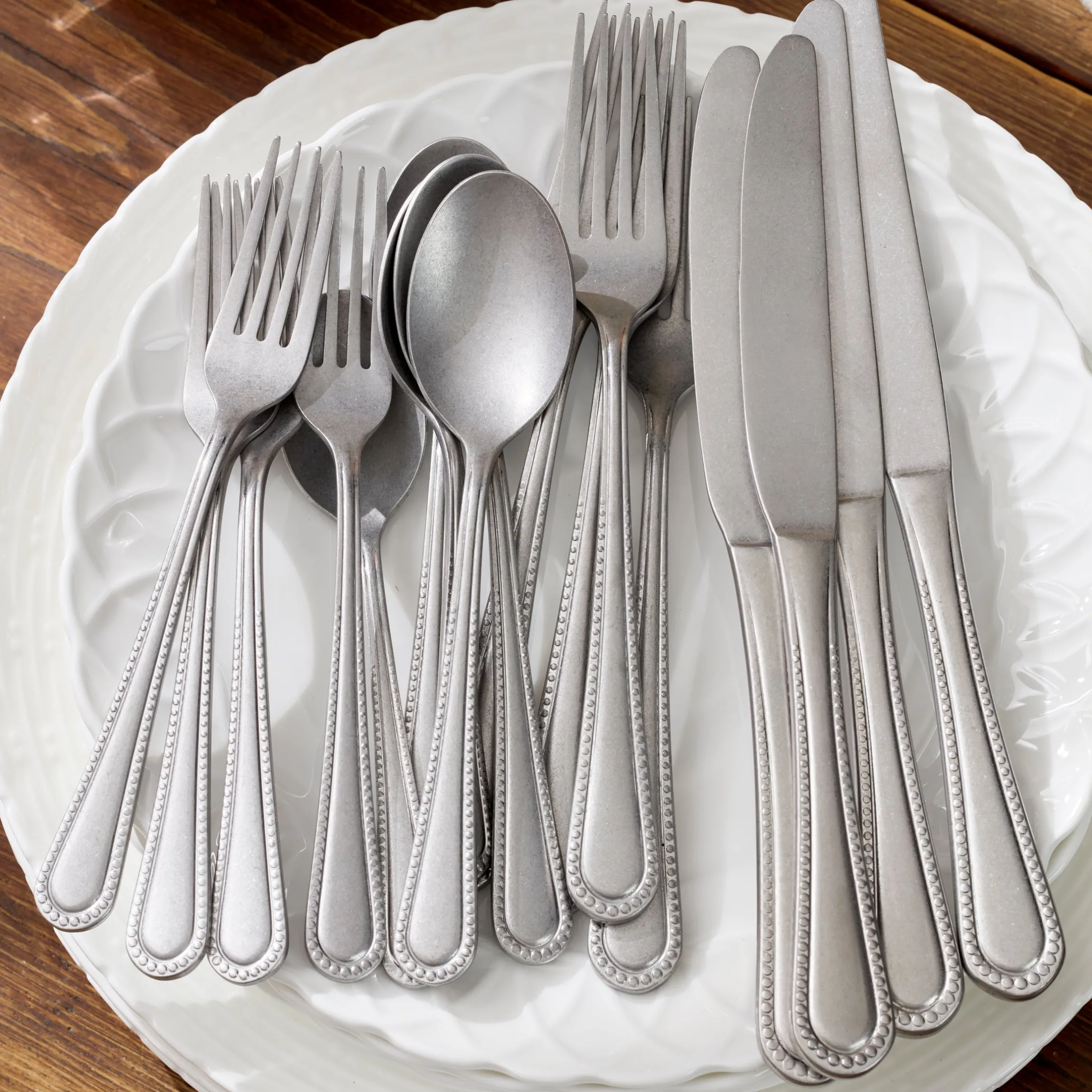 Hartwell Vintage 42-Piece Flatware Set