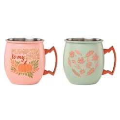 Harvest Moscow Mule Mugs, Set of 2