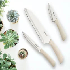 Harvest 3-Piece Cutlery Set with Blade Guards