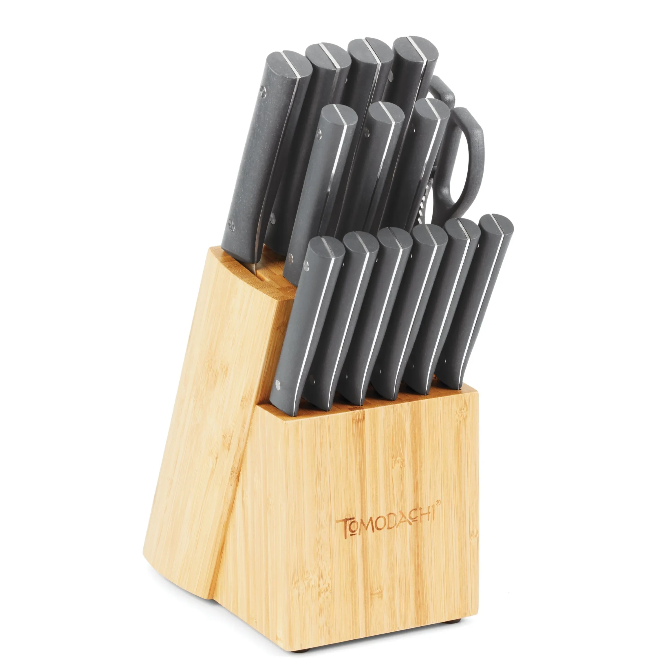 Harvest Slate 15-Piece Cutlery Block Set