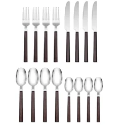 Henley Brown 16-Piece Flatware Set