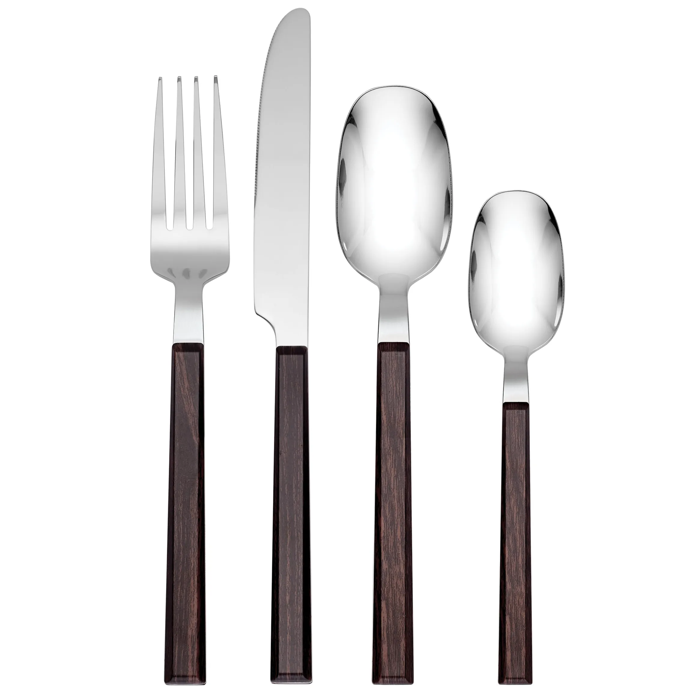 Henley Brown 16-Piece Flatware Set