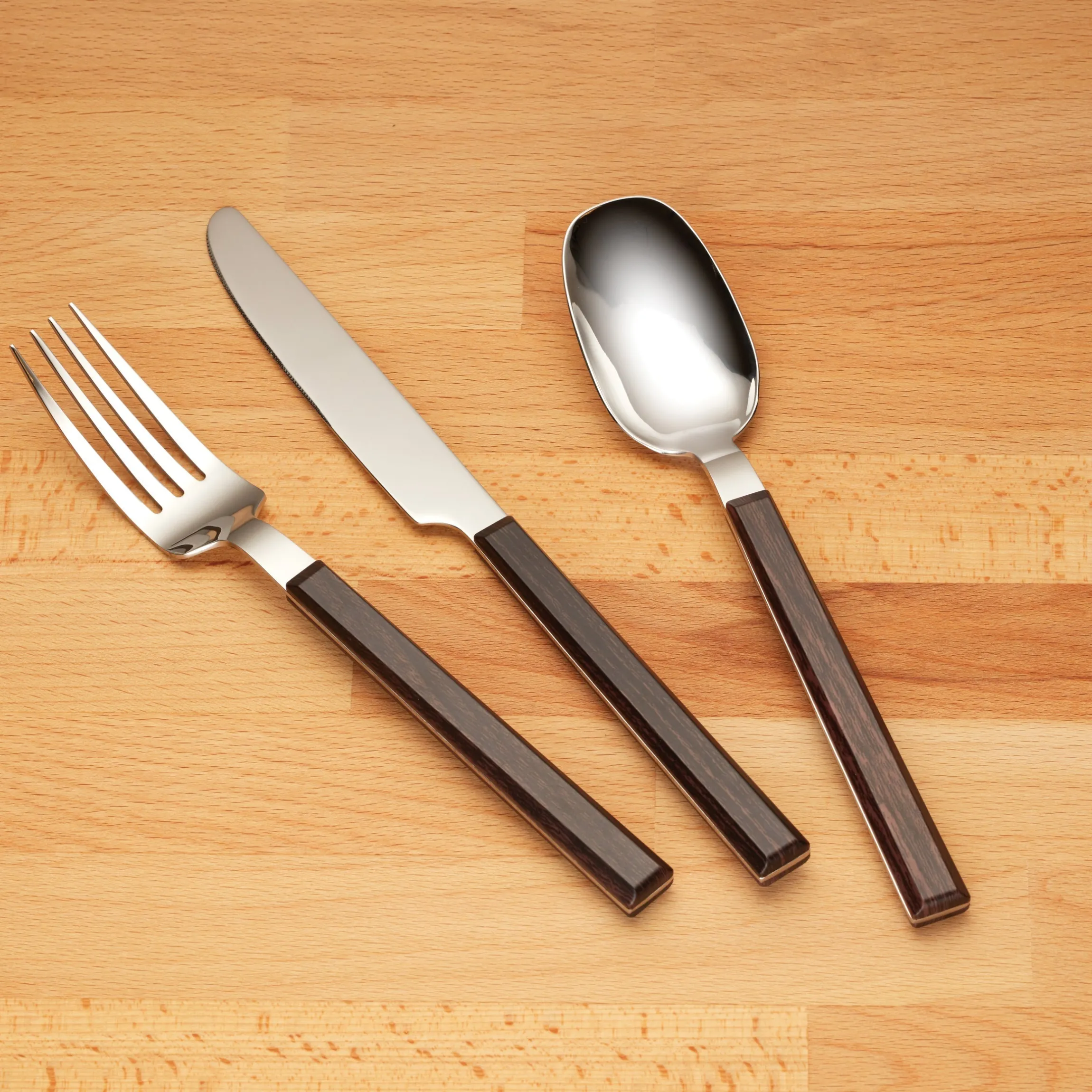 Henley Brown 16-Piece Flatware Set
