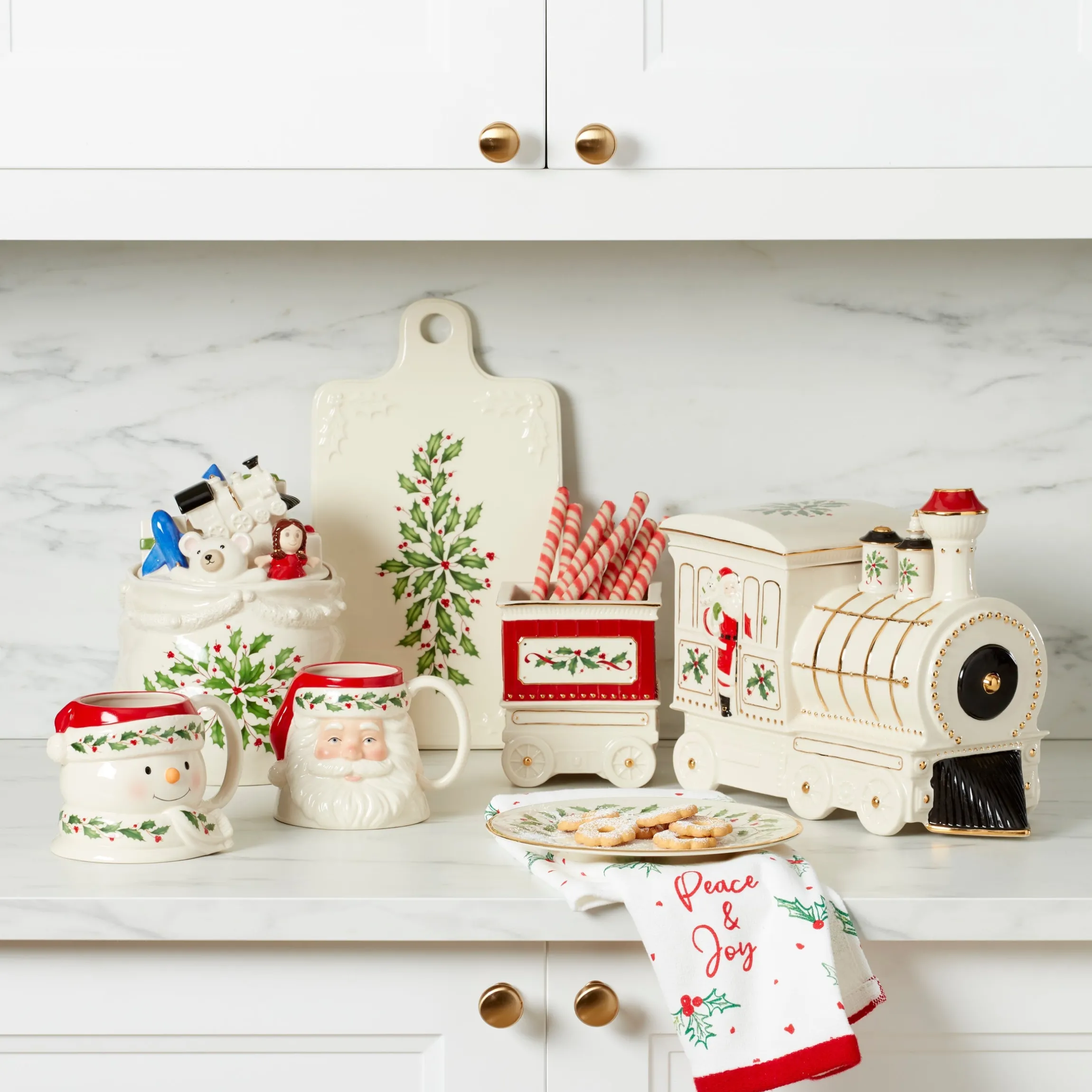 Holiday Cheese Slab