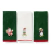 Holiday Elf, Santa & Penguin Kitchen Towels, Set of 3