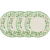 Holiday Melamine Dinner Plates, Set of 4