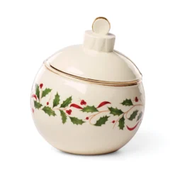 Holiday Ornament Candy Jar