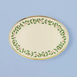 Holiday Oval Platter