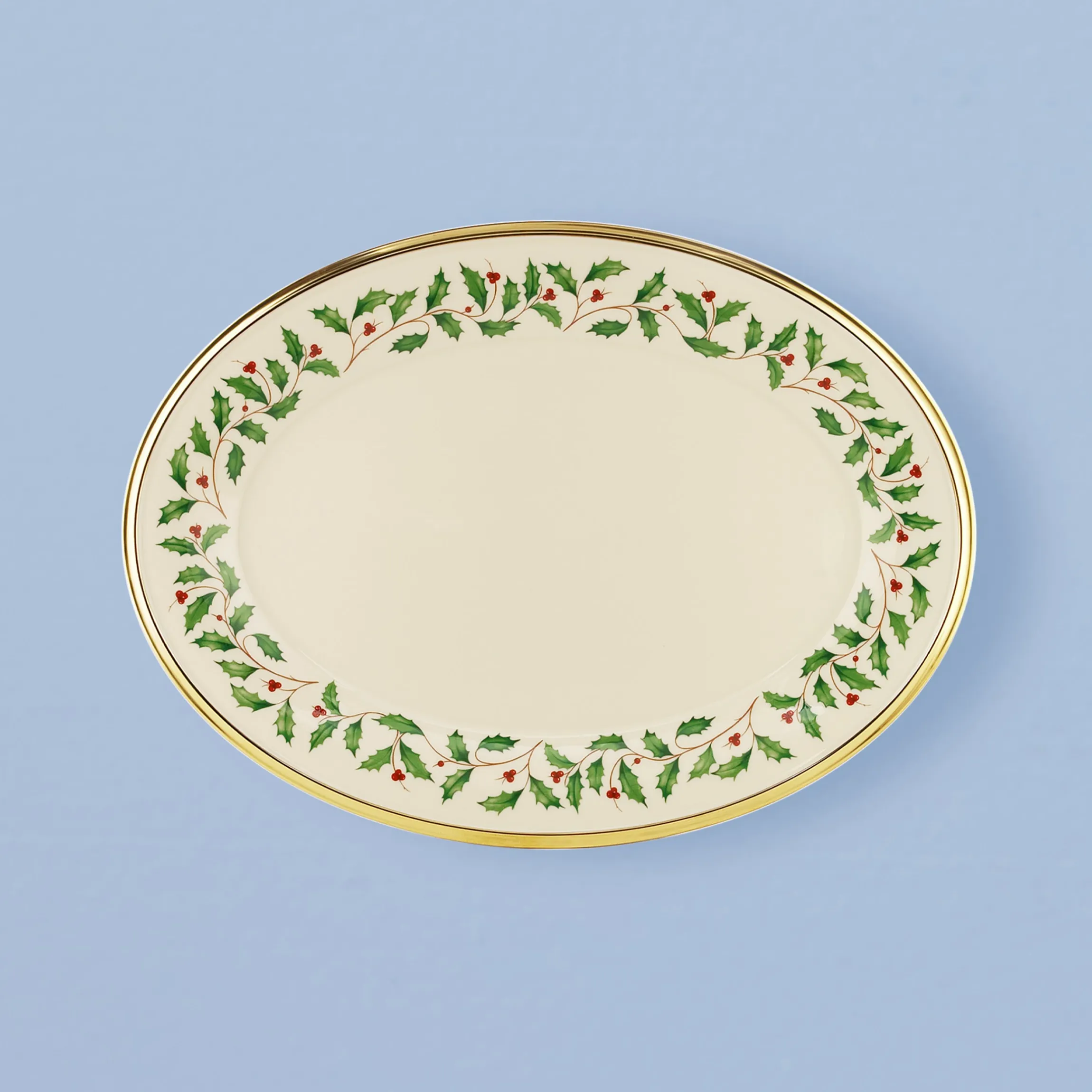 Holiday Oval Platter