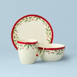 Holiday 12-Piece Dessert Set