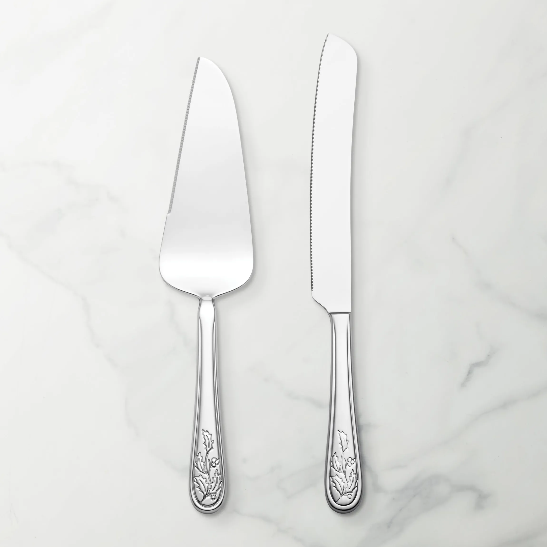 Holiday 2-Piece Dessert Set