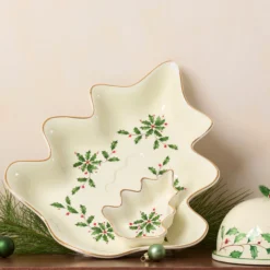 Holiday Tree Chip & Dip Set
