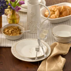 Homespun 12-Piece Dinnerware Set