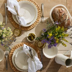Homespun 12-Piece Dinnerware Set