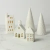 Illuminated Modern Village 5-Piece Set