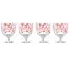 It's Raining Confetti Short Wine Glasses, Set of 4