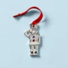 Jeweled Soldier Charm Ornament