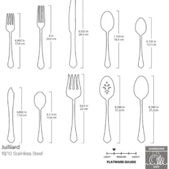 Juilliard 45-Piece Flatware Set