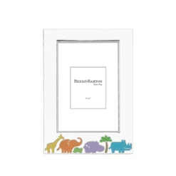Jungle Parade Silverplate 4x6 Photo Frame
