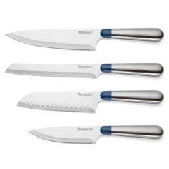 Keen Acacia 5-Piece Bristle Cutlery Block Set