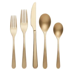 Kenbrook Champagne Vintage 20-Piece Flatware Set