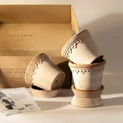 Kobenhavner Rosa Pot Set, Set of 3