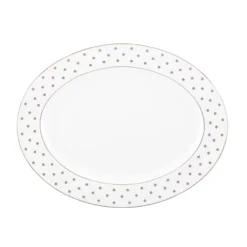 Larabee Road Platinum Oval Platter