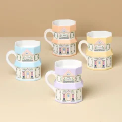 Lenox Spice Village Mugs, Set of 4