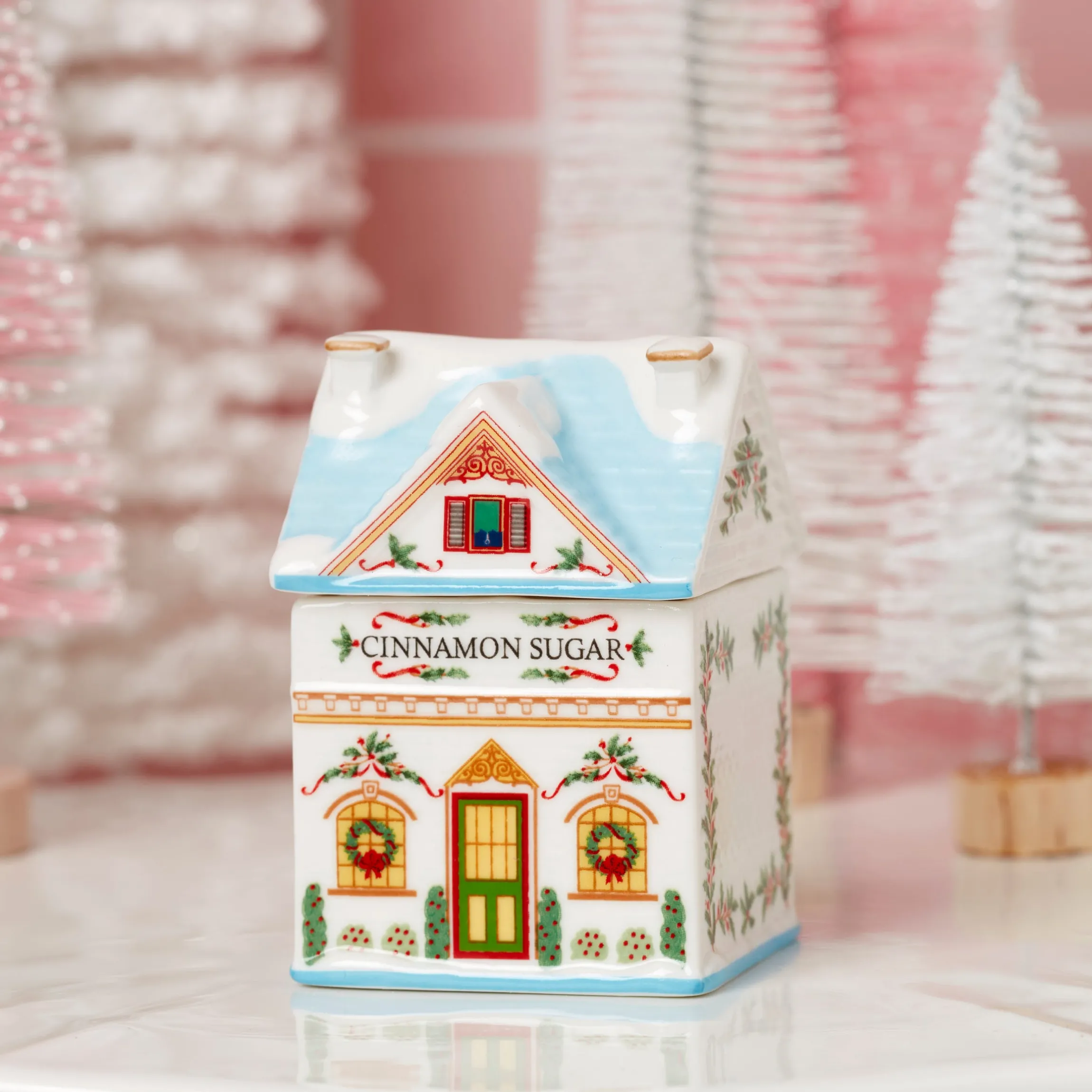 Lenox Spice Village 6-Piece Christmas Spice Jar Set