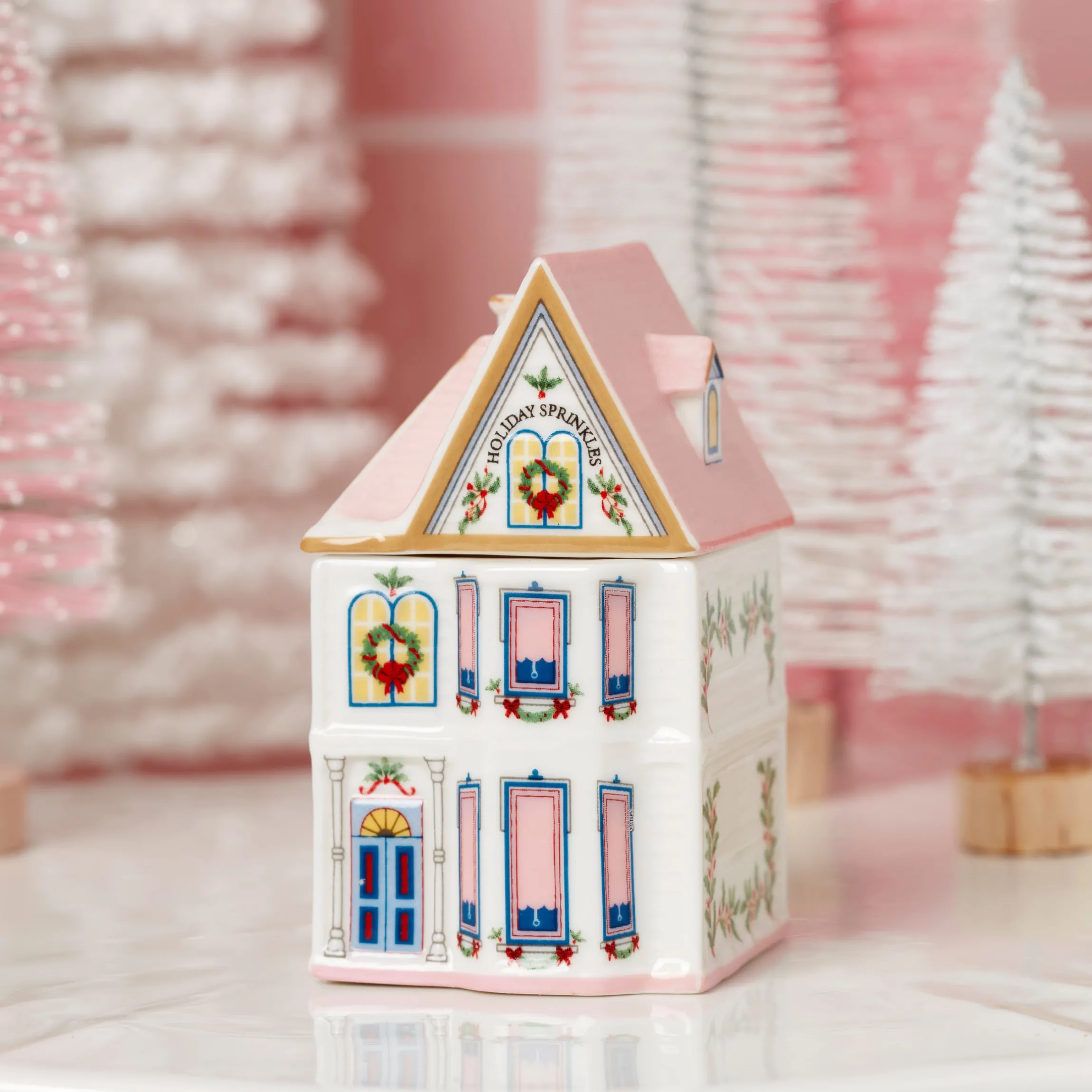 Lenox Spice Village 6-Piece Christmas Spice Jar Set