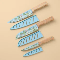 Lenox Spice Village 3-Piece Cutlery Set with Blade Guards