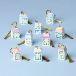 Lenox Spice Village 10-Piece Mini Ornament Set