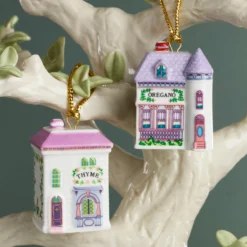 Lenox Spice Village 10-Piece Mini Ornament Set