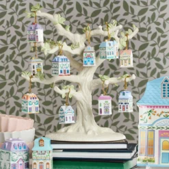 Lenox Spice Village 10-Piece Mini Ornament Set