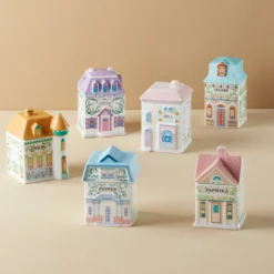 Lenox Spice Village 6-Piece Savory Street Spice Jar Set