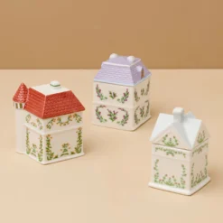 Lenox Spice Village 3-Piece West Coast Spice Jars Set