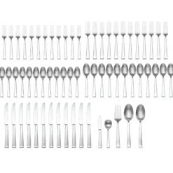 Lewin Satin 65-Piece Flatware Set