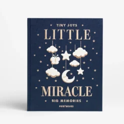Little Miracle Embroidered Baby Photo Album