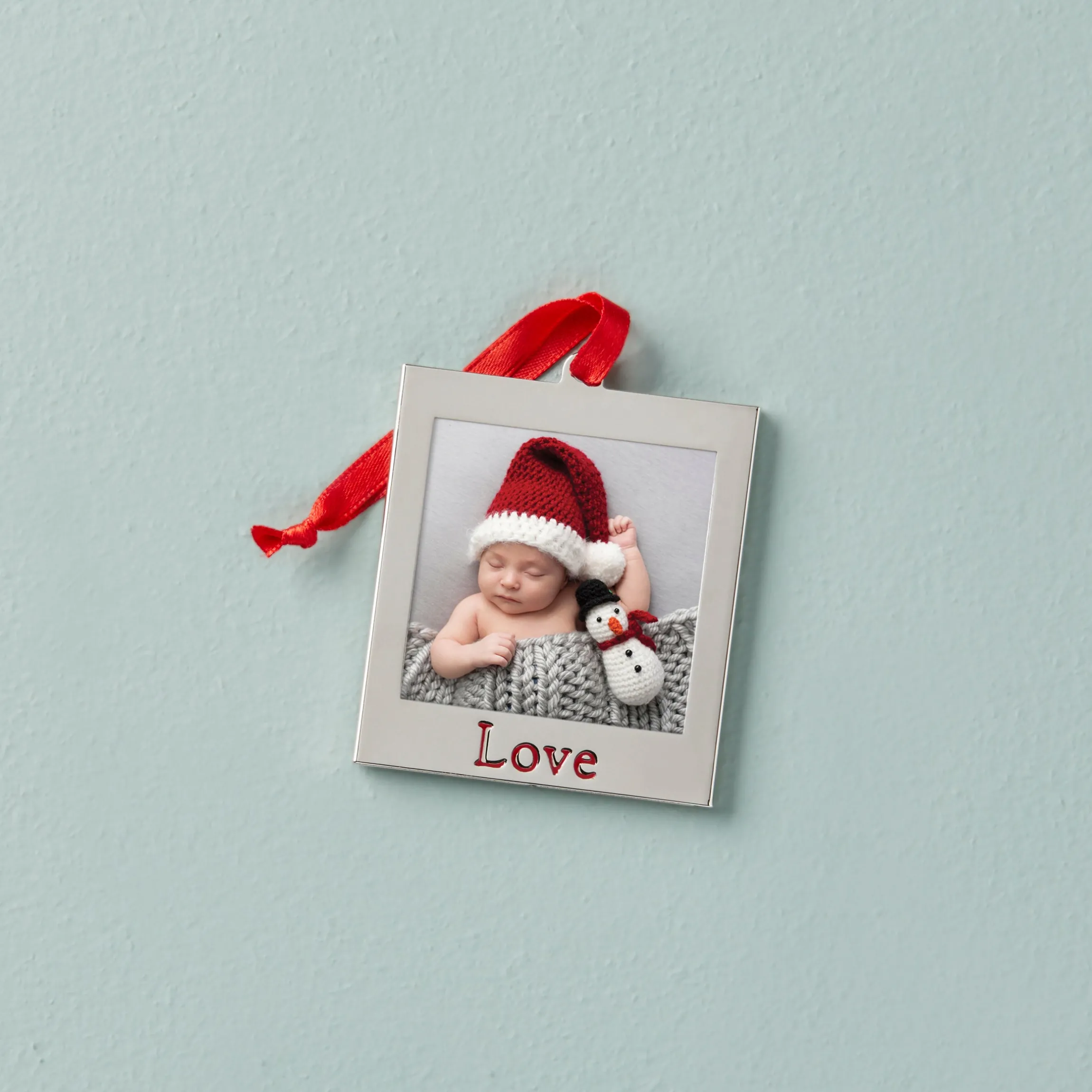 Love Photo Frame Charm Ornament