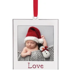 Love Photo Frame Charm Ornament