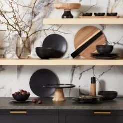 LX Collective Tray with 3 Dip Bowls