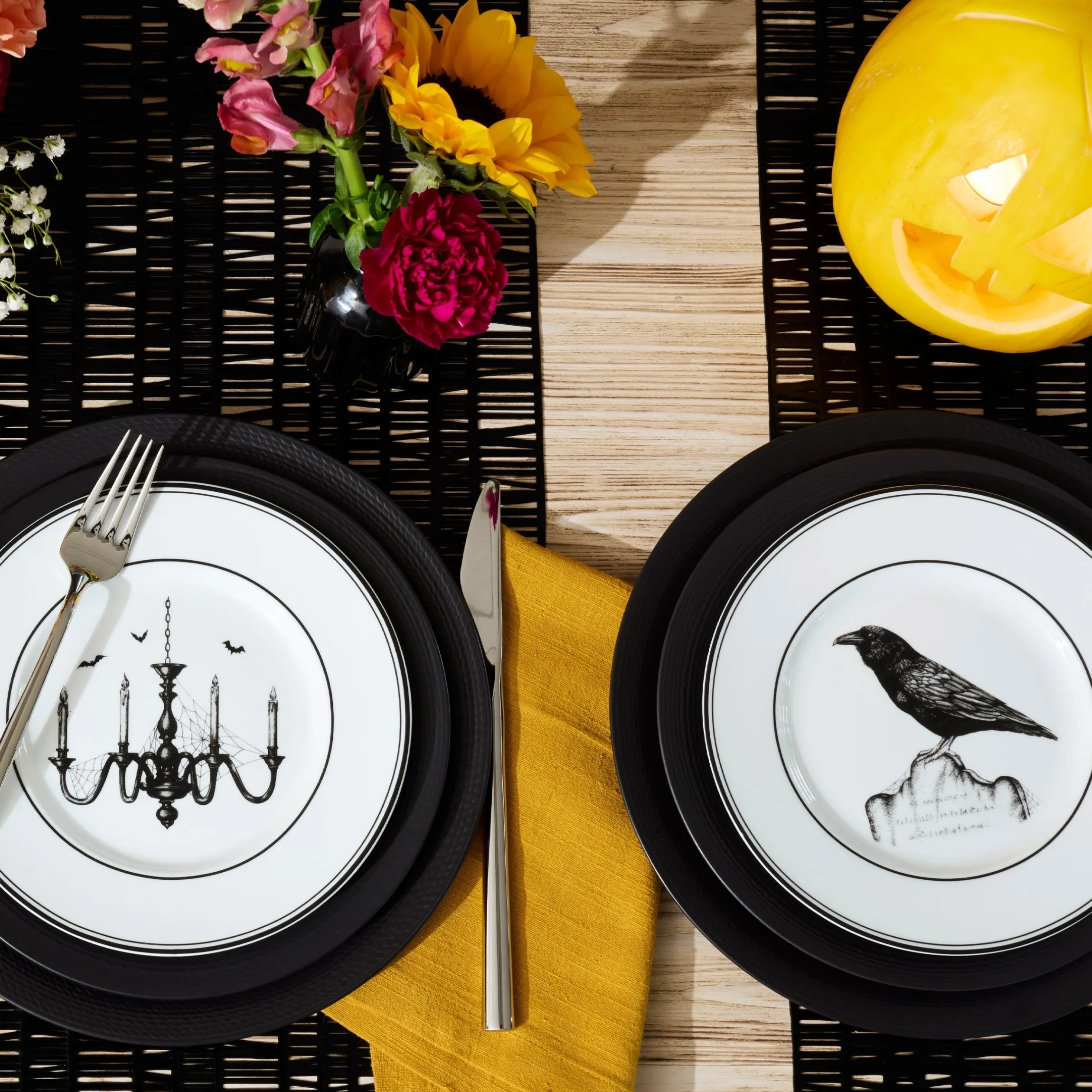 LX Collective Tray with 3 Dip Bowls
