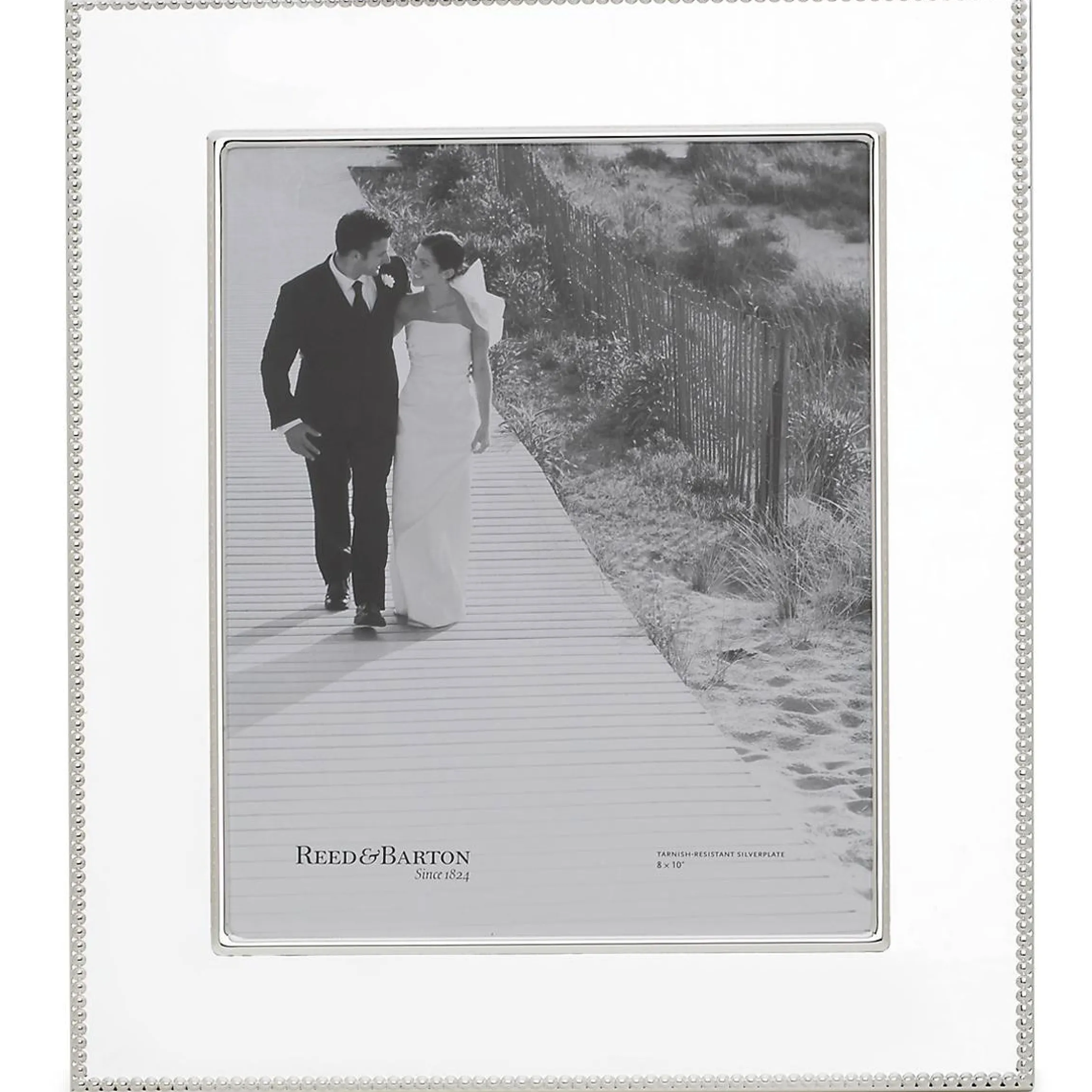 Lyndon Silverplate 8x10 Photo Frame