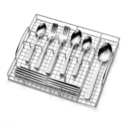 Madeline 51-Piece Flatware Set with Caddy
