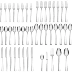 Madison Ave 45-Piece Flatware Set